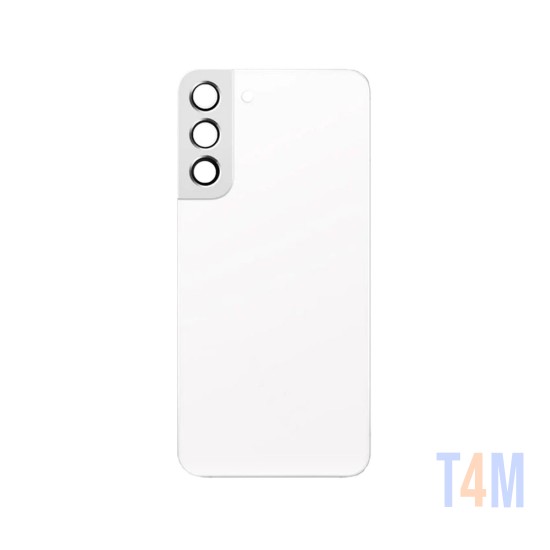 Tampa Traseira+Lente da Câmera Samsung Galaxy S22 Plus/S906 Branco